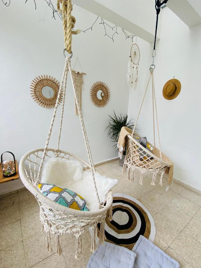 Boho-Chic One Bedroom Flat In Engomi Exterior foto